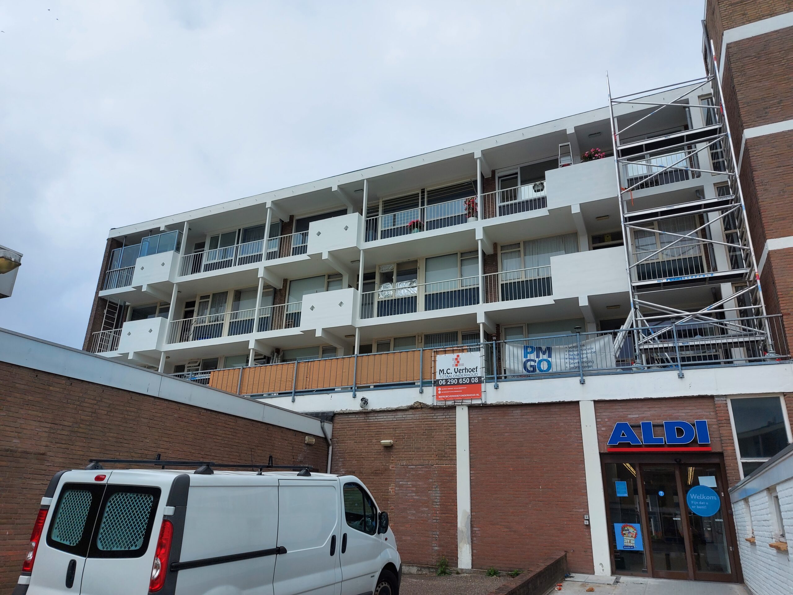 Loosduinse hoofdkade na betonrenovatie